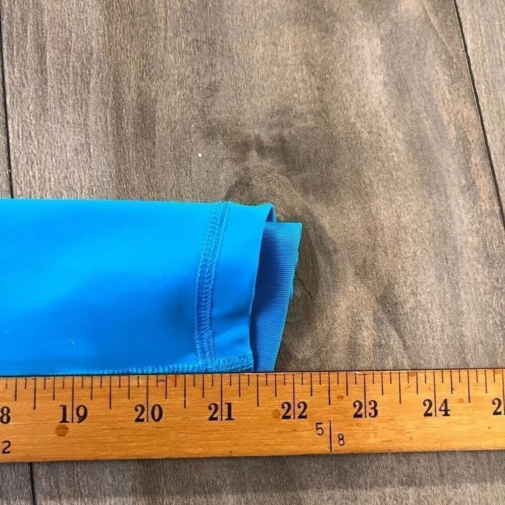 Nike Pro Blue Athletic Leggings Women Medium Bin‎ L-60